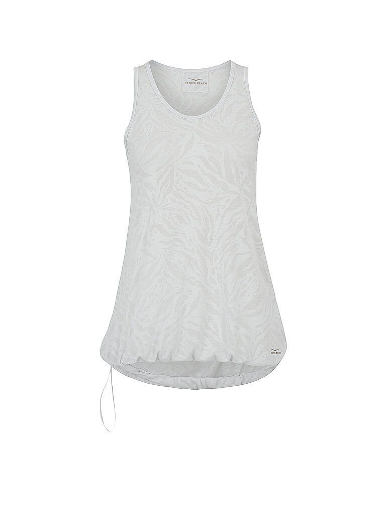 VENICE BEACH Damen Fitnesstank Myla weiss | XS
