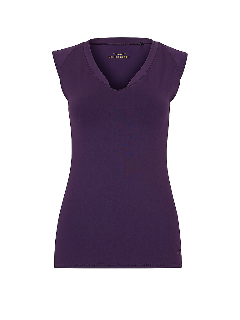VENICE BEACH Fitnessshirt Eleam Polyamid-Elastan Lila
