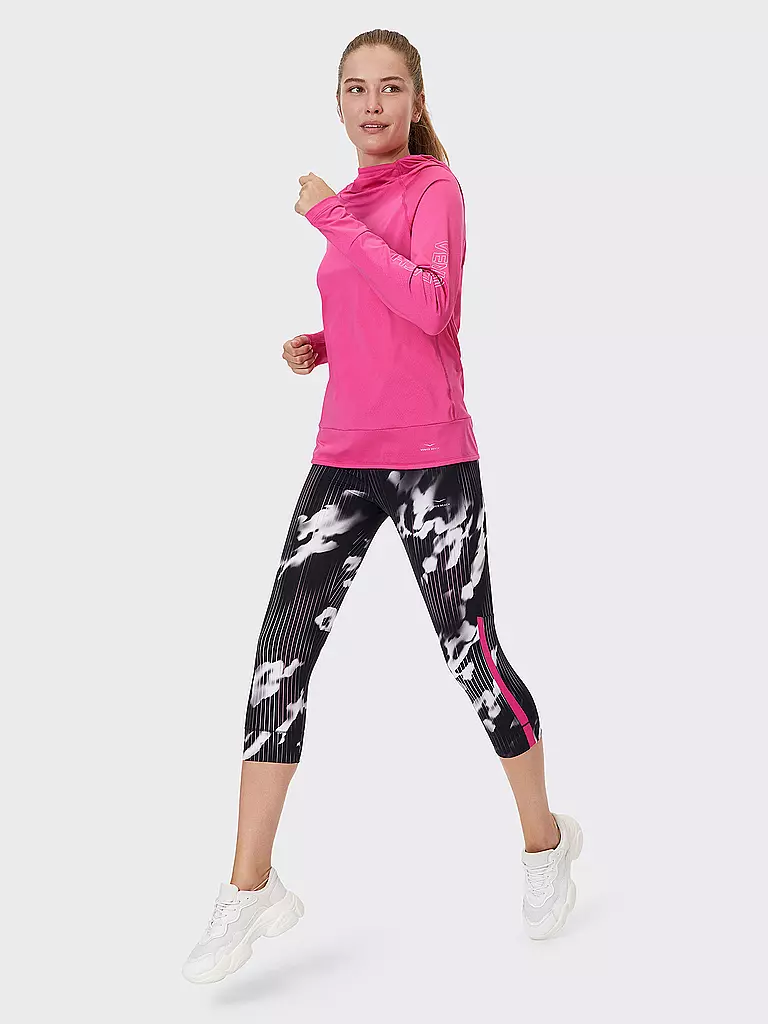 VENICE BEACH |  Damen Fitnesssweater Minka  | pink