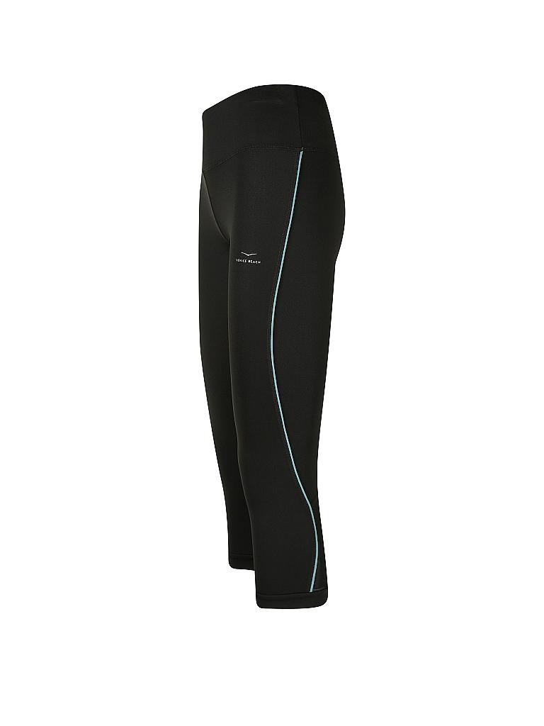 VENICE BEACH | Damen Fitness-Caprihose Kimberly | schwarz