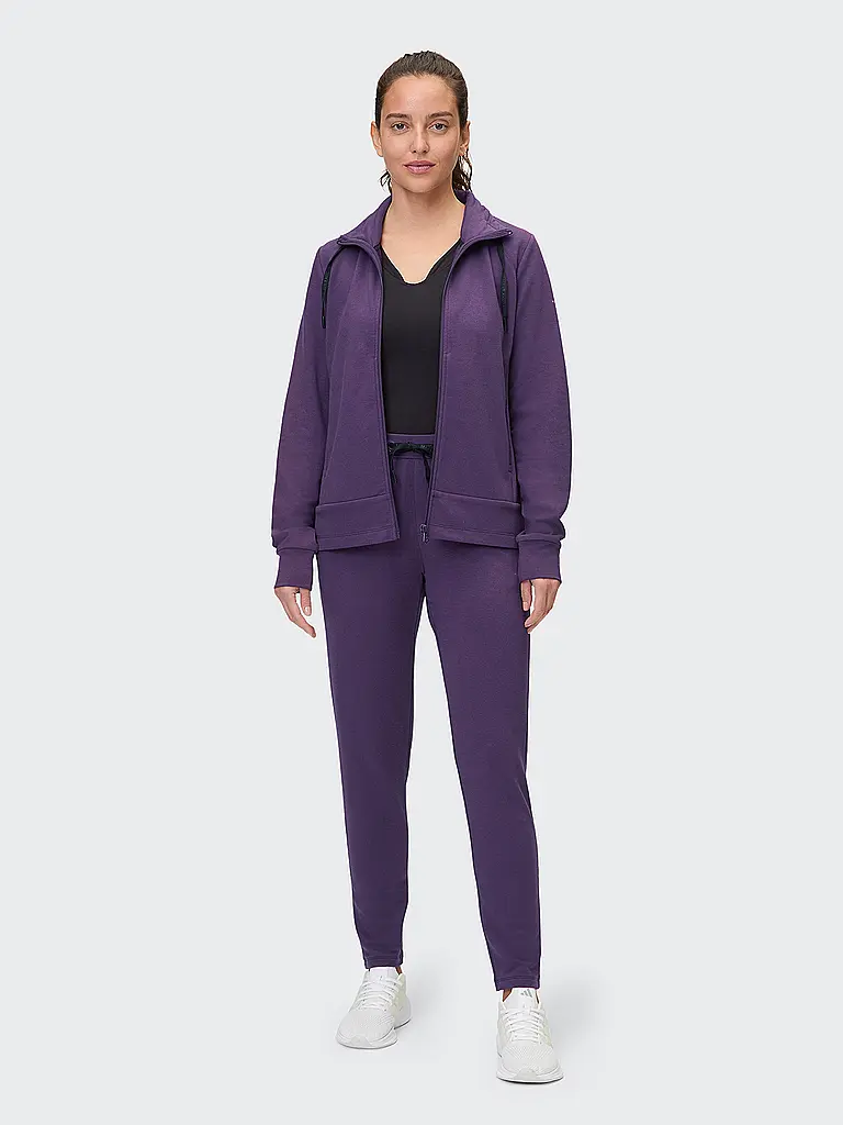 VENICE BEACH | Damen Fitnessjacke Florence | lila
