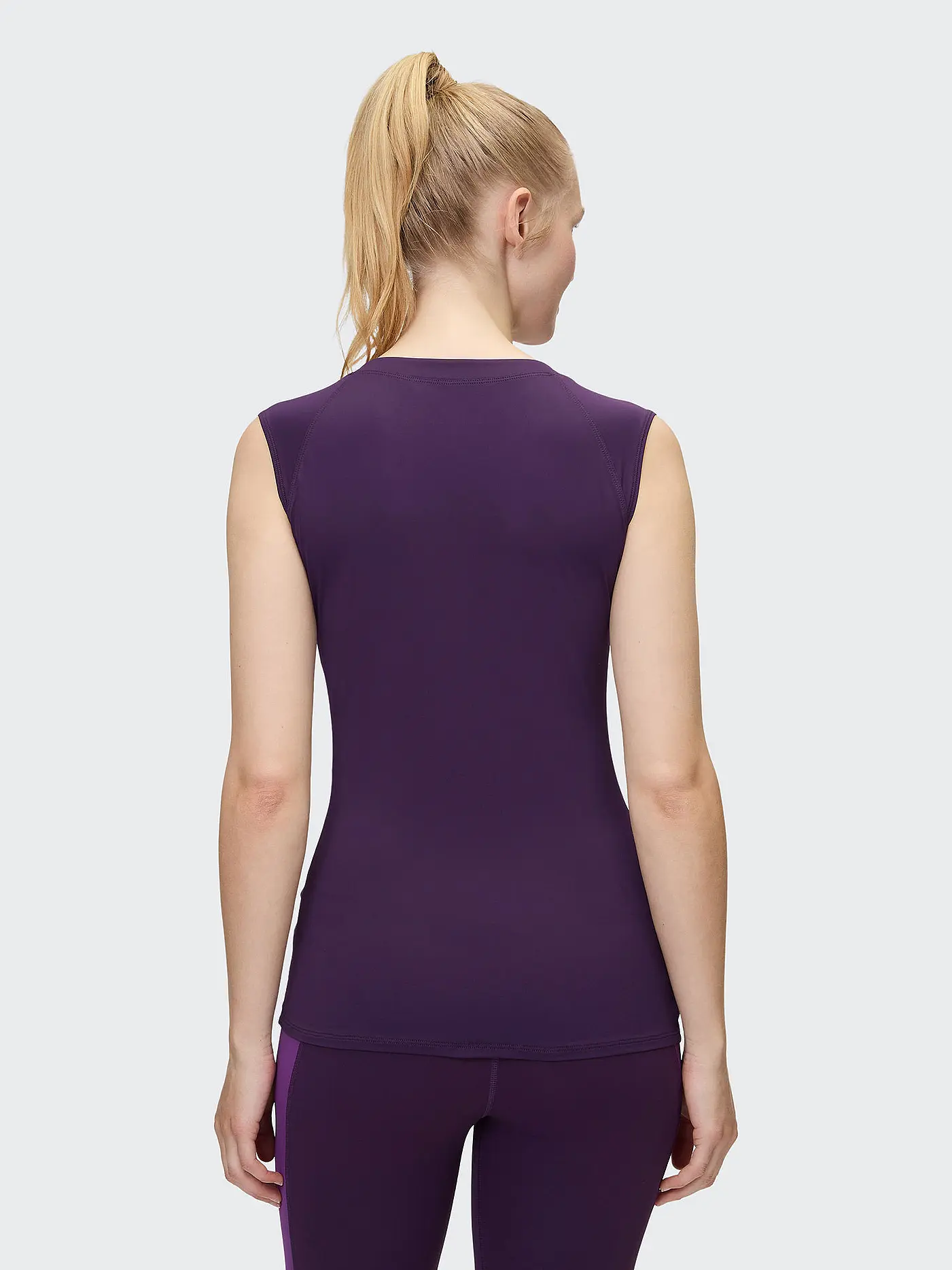VENICE BEACH | Damen Fitnessshirt Eleam | lila