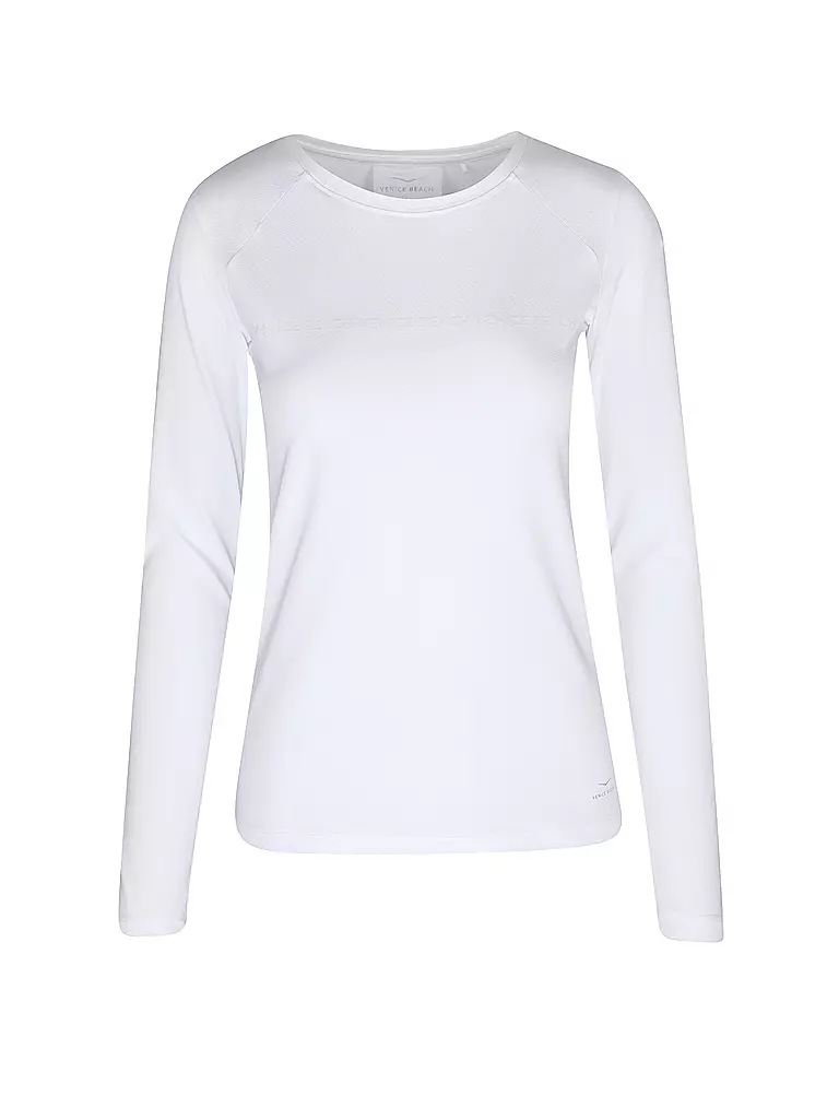 VENICE BEACH | Damen Fitnessshirt Pittis | weiss