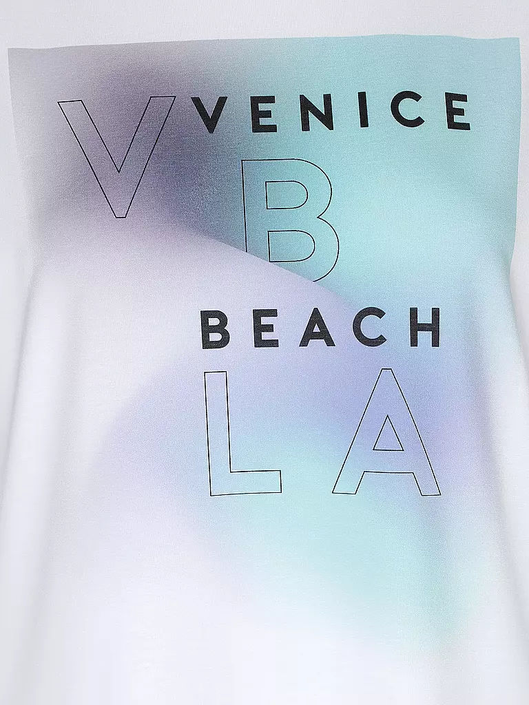 VENICE BEACH | Damen Fitnessshirt Tiana | weiss