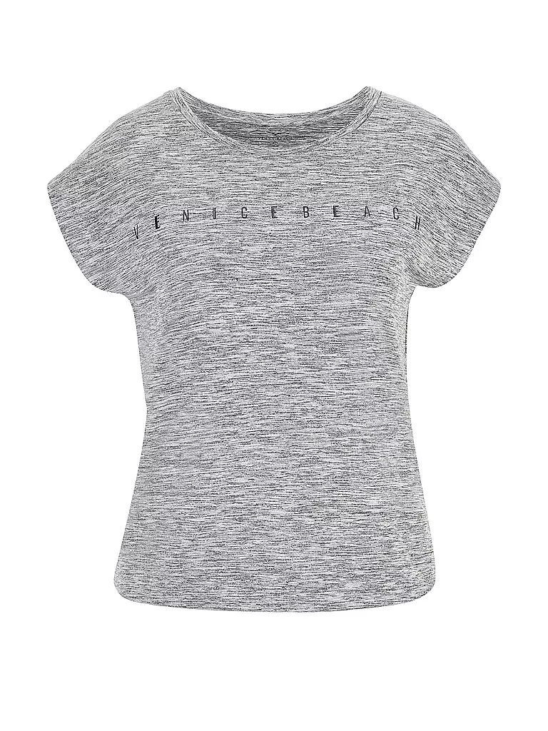VENICE BEACH | Damen Fitnessshirt Wonder | grau