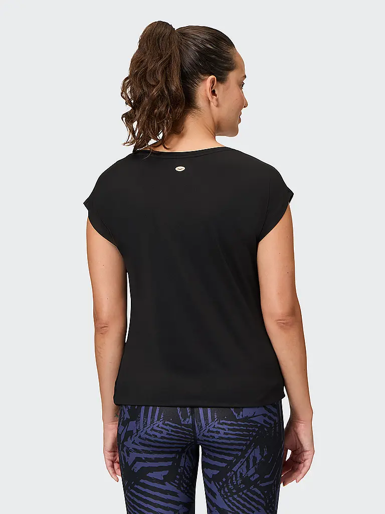 VENICE BEACH | Damen Fitnessshirt Wonder | schwarz