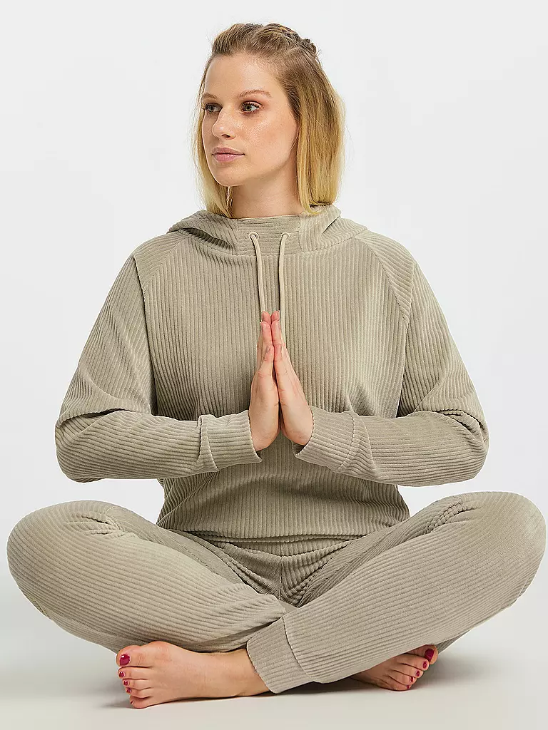 VENICE BEACH | Damen Kapuzensweatshirt Joline | grau