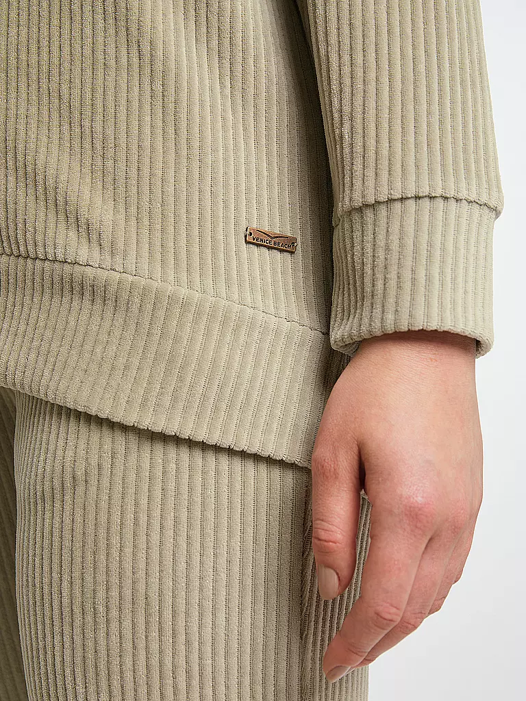 VENICE BEACH | Damen Kapuzensweatshirt Joline | grau