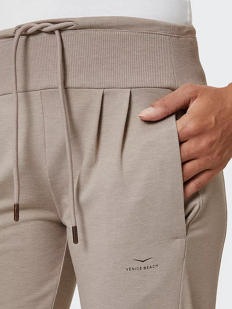 VENICE BEACH | Damen Yogahose Kleo | beige