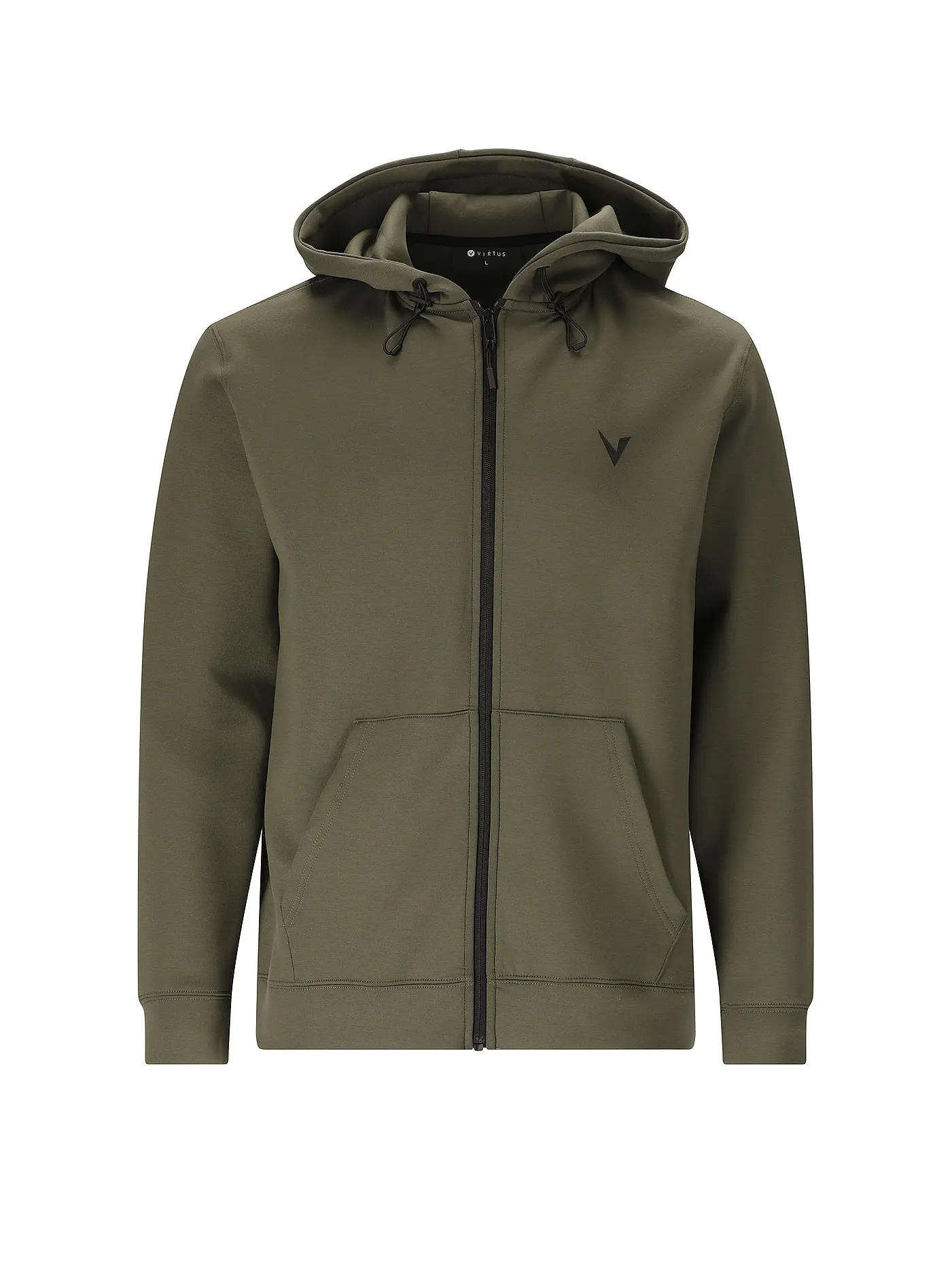 VIRTUS | Herren Kapuzenjacke Taro | dunkelgrün