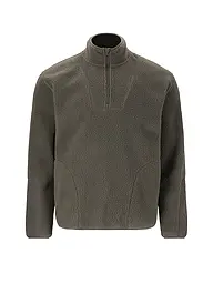 VIRTUS | Herren Sweater Fleece 1/2 Zip | Dunkelgrün