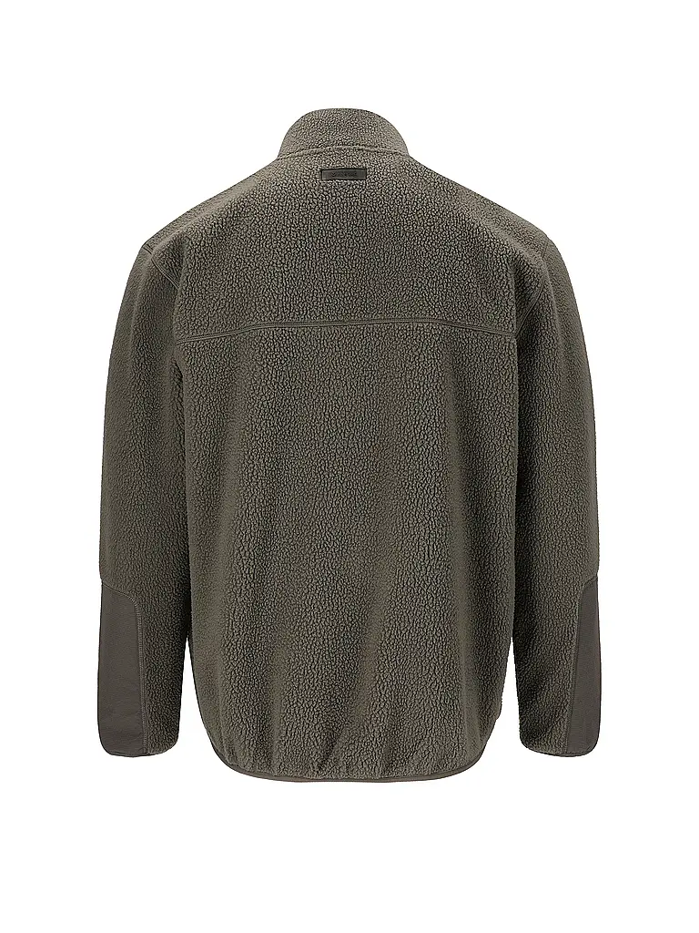 VIRTUS | Herren Sweater Fleece 1/2 Zip | Dunkelgrün
