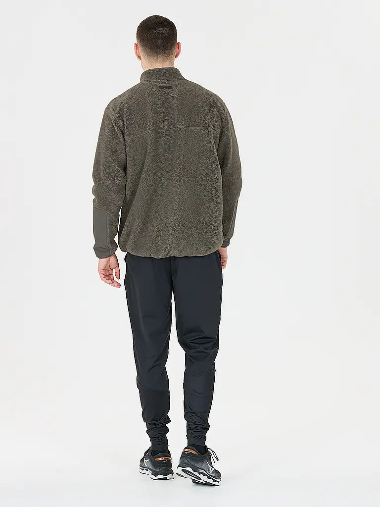 VIRTUS | Herren Sweater Fleece 1/2 Zip | Dunkelgrün