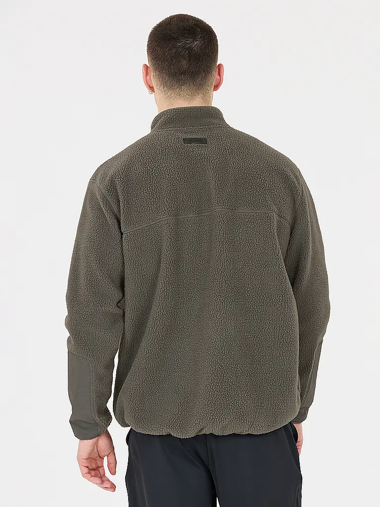 VIRTUS | Herren Sweater Fleece 1/2 Zip | Dunkelgrün