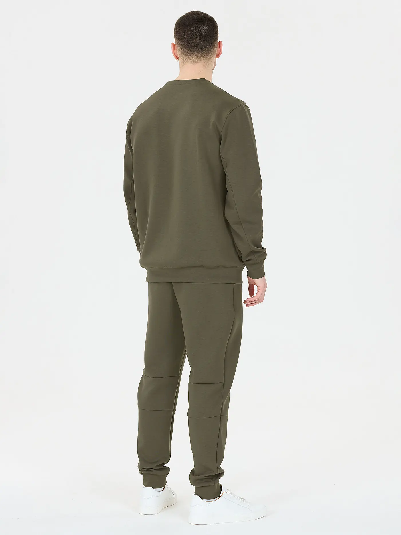 VIRTUS | Herren Sweater Taro Crew | dunkelgrün