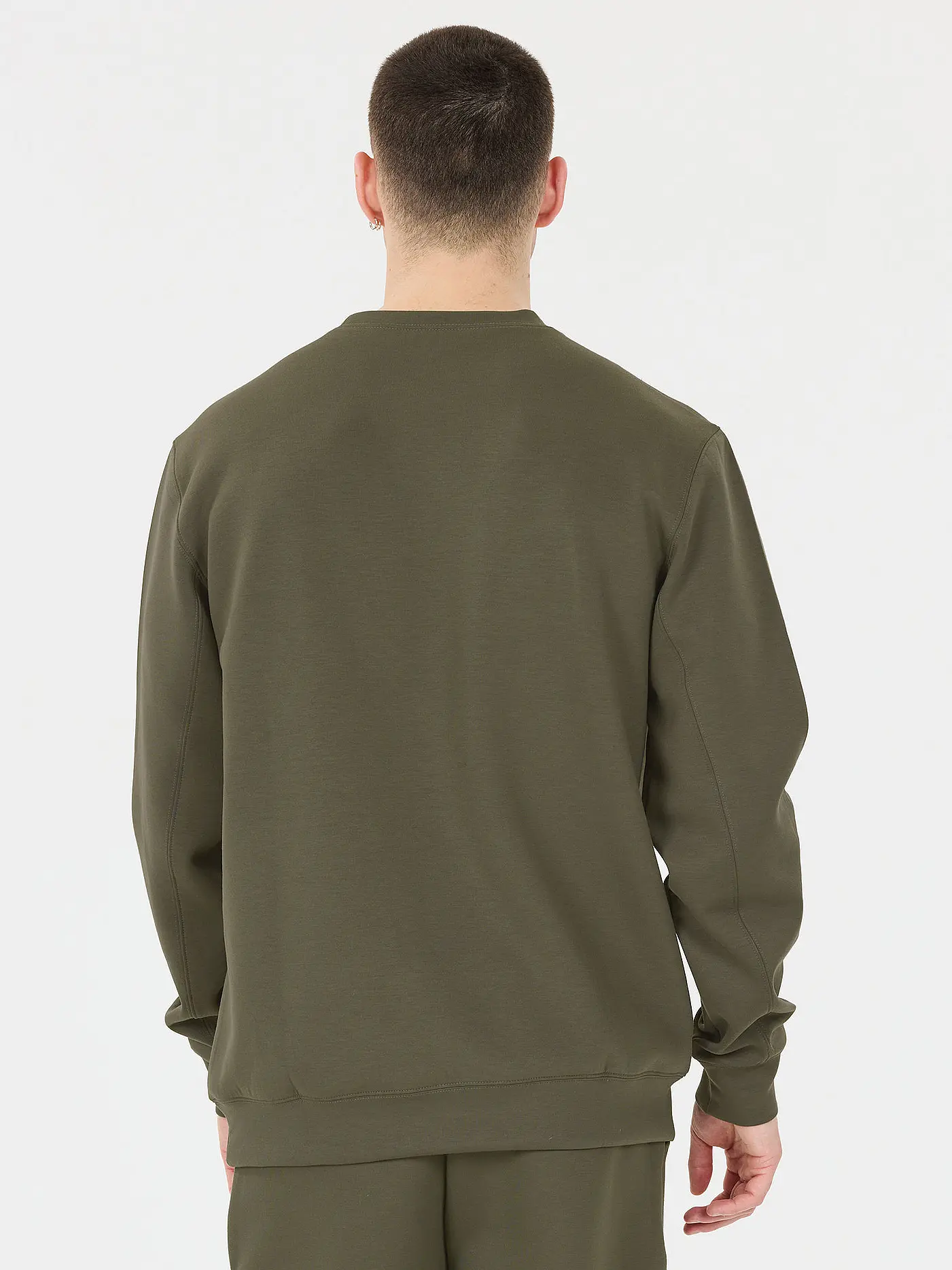 VIRTUS | Herren Sweater Taro Crew | dunkelgrün