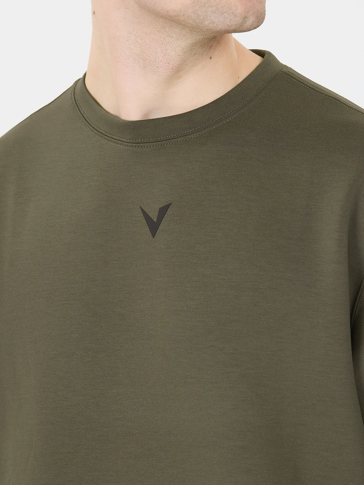 VIRTUS | Herren Sweater Taro Crew | dunkelgrün
