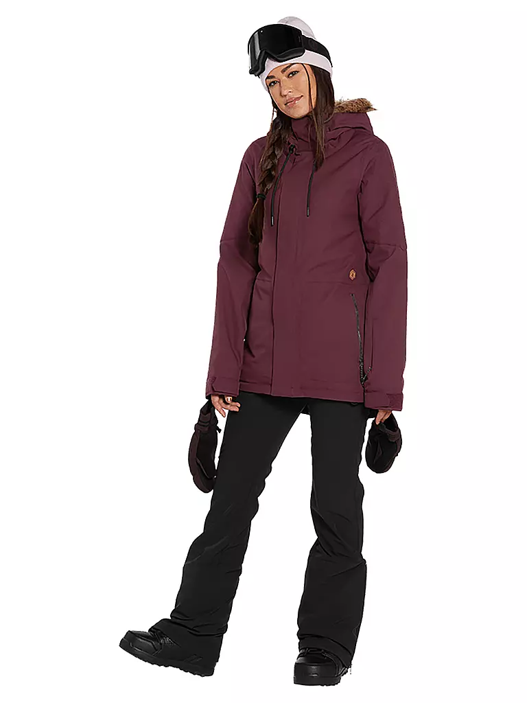 VOLCOM | Damen Snowboardjacke Shadow Ins | rot