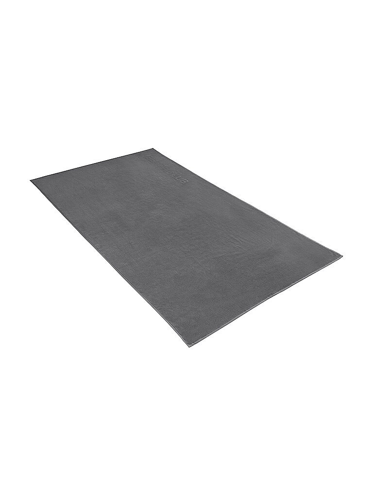 VOSSEN Velour-Strandtuch Beach Club 100x180cm grau