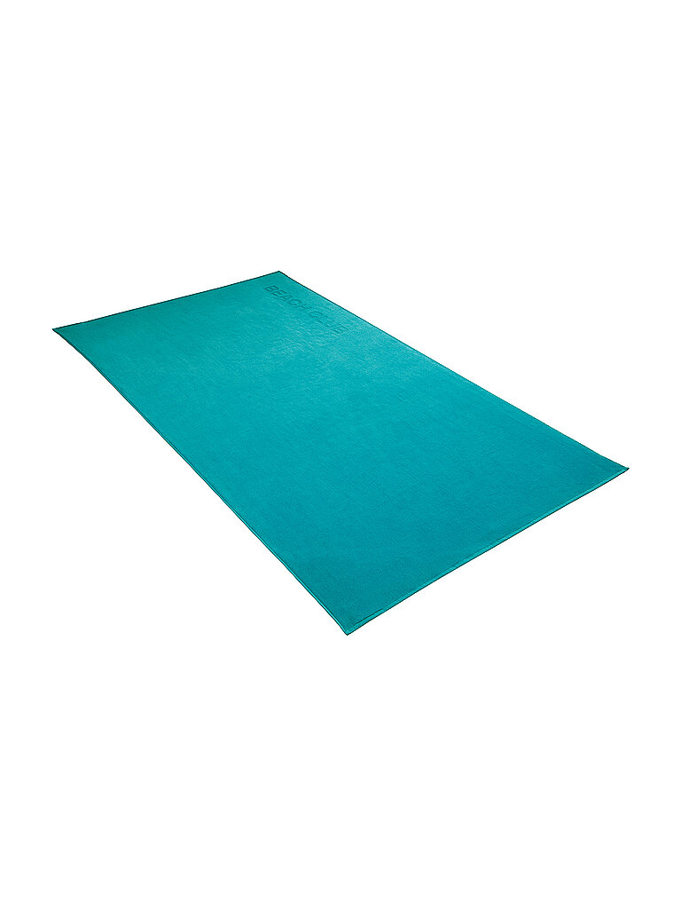 Velour-Strandtuch Beach Club 100x180cm grün B