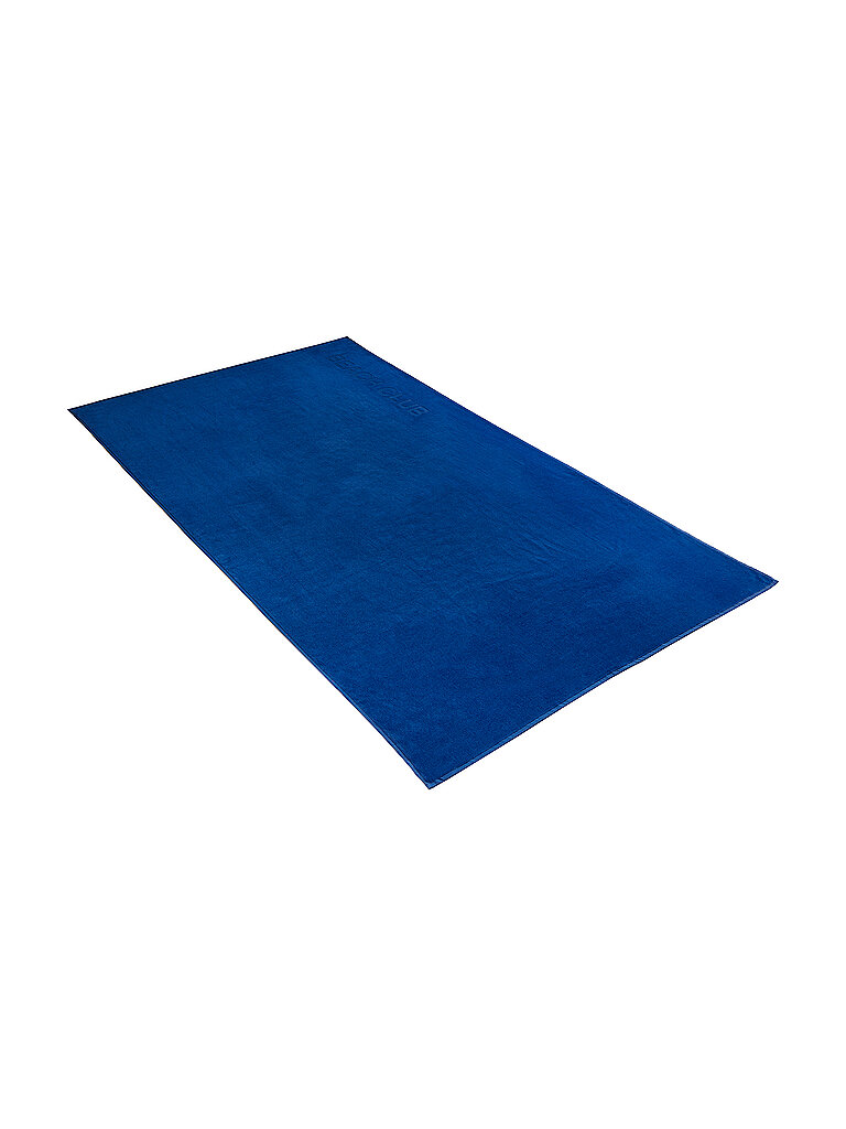 VOSSEN Velour-Strandtuch Beach Club 100x180cm blau
