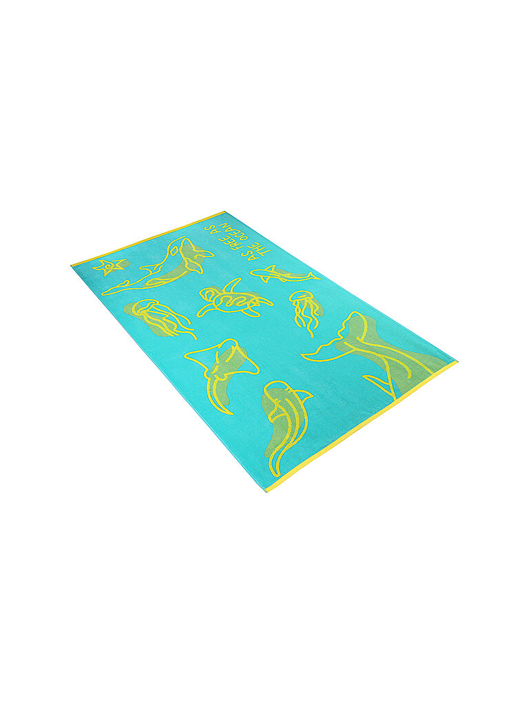 VOSSEN Badetuch Free Ocean türkis