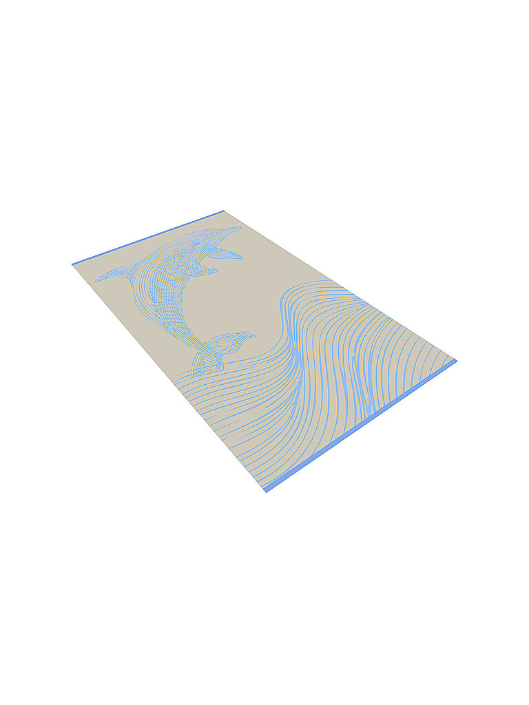 Badetuch Ocean Dance Stone beige B
