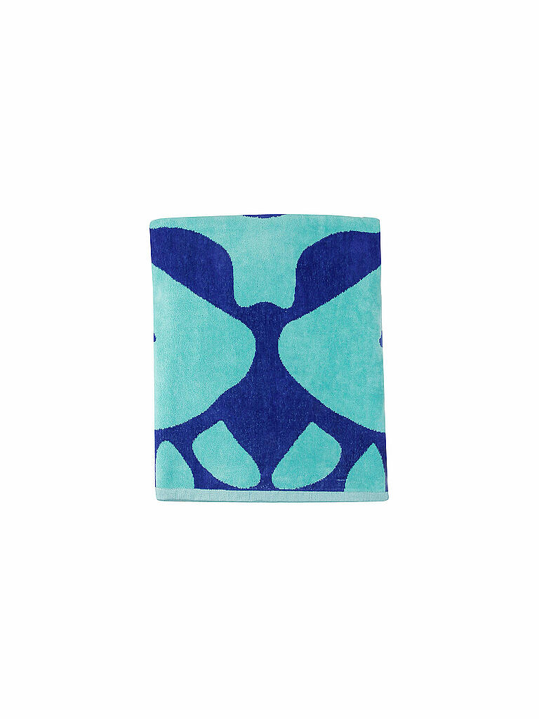 VOSSEN | Badetuch Indian Tiger 100x180 | blau