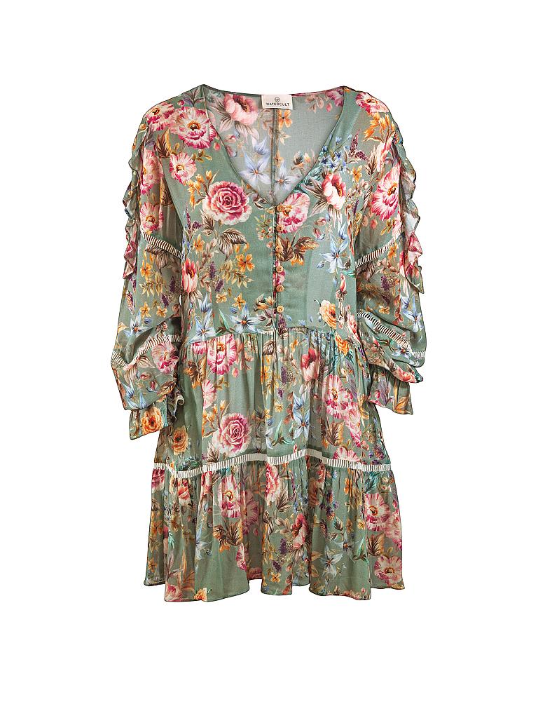 WATERCULT | Damen Tunika Boho Blossom | grün