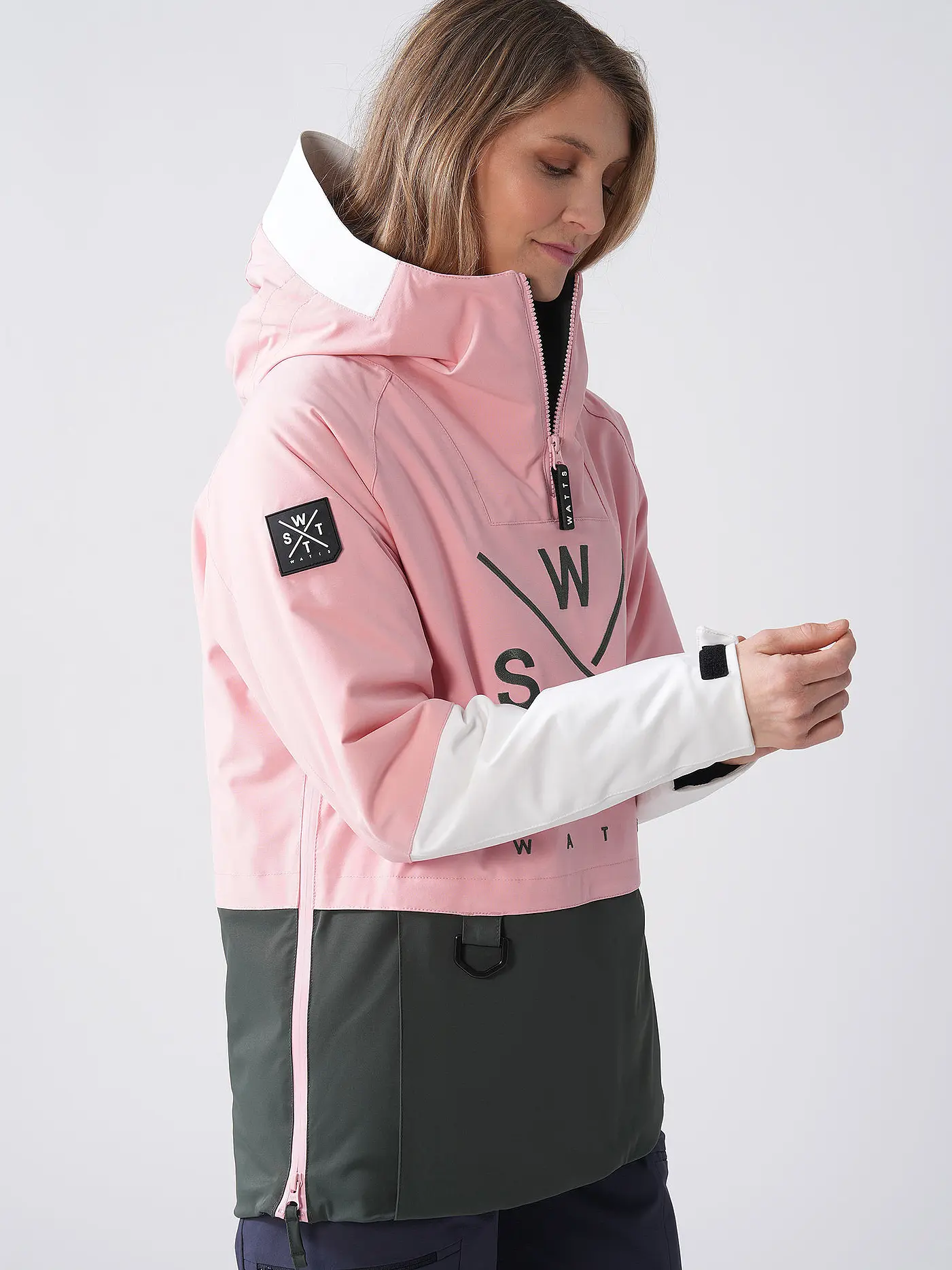 WATTS |  Damen Ski Schlupfjacke X-Metod | rosa