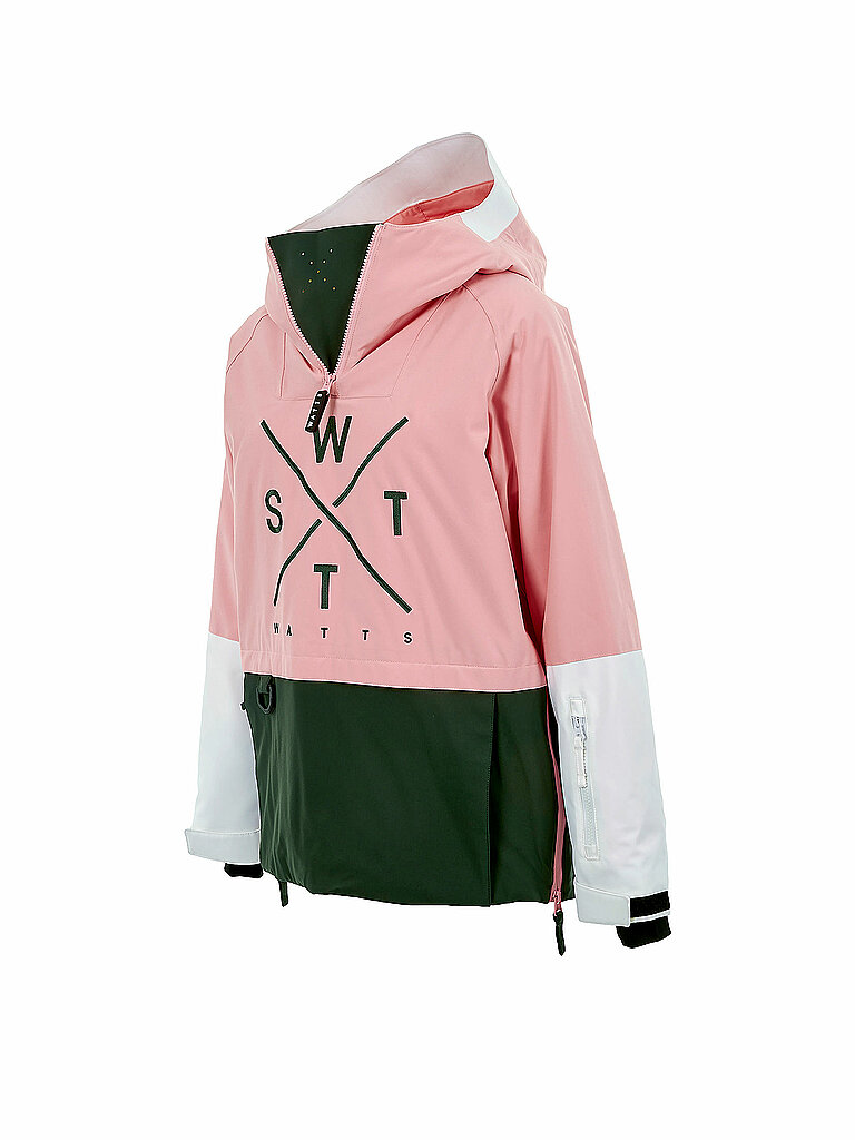 WATTS  Damen Ski Schlupfjacke X-Metod rosa | L