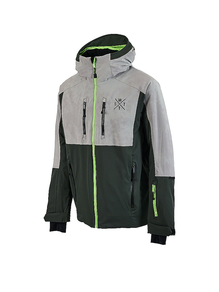 Herren Skijacke Blow dunkelgrün L M