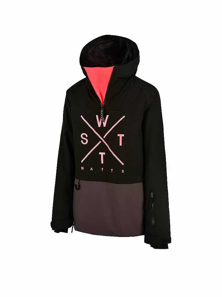 WATTS | Damen Ski Schlupfjacke  1Method W | grau