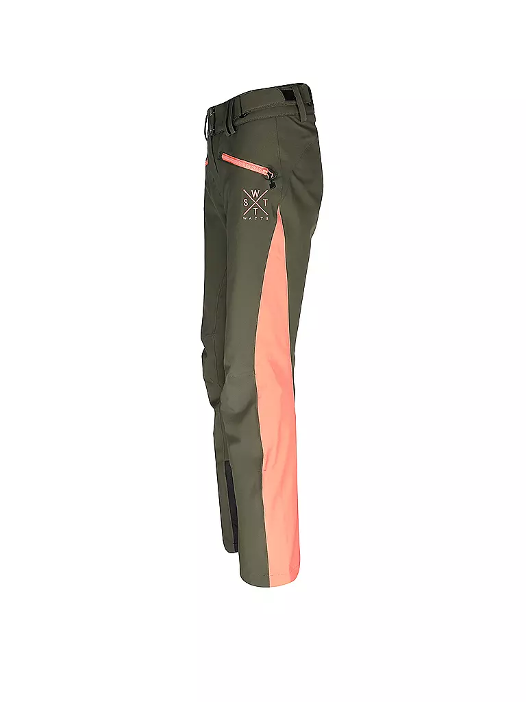 WATTS | Damen Skihose Tech | olive