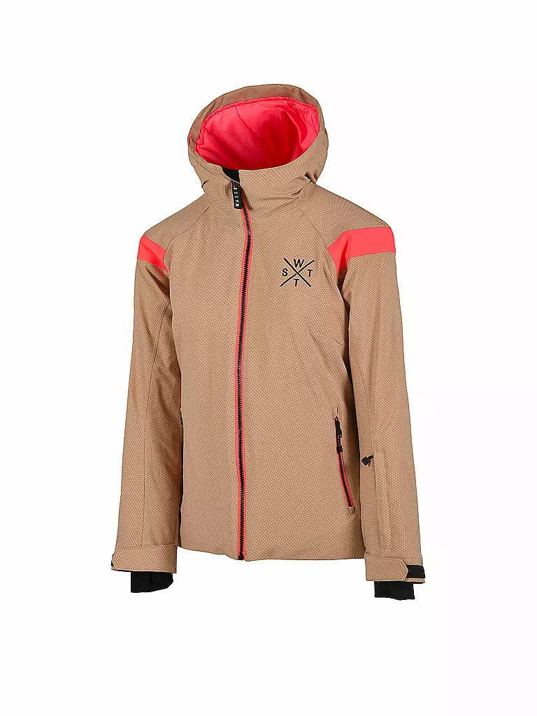 WATTS | Damen Skijacke Tech Jacket | beige