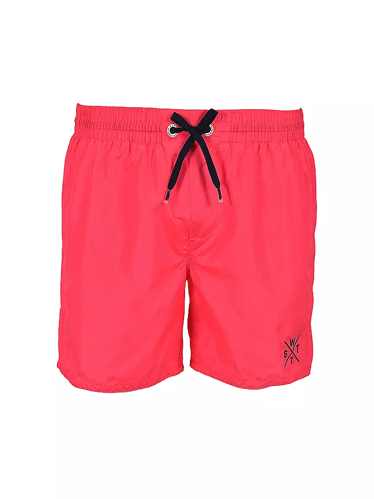 WATTS | Herren Badeshort | rot