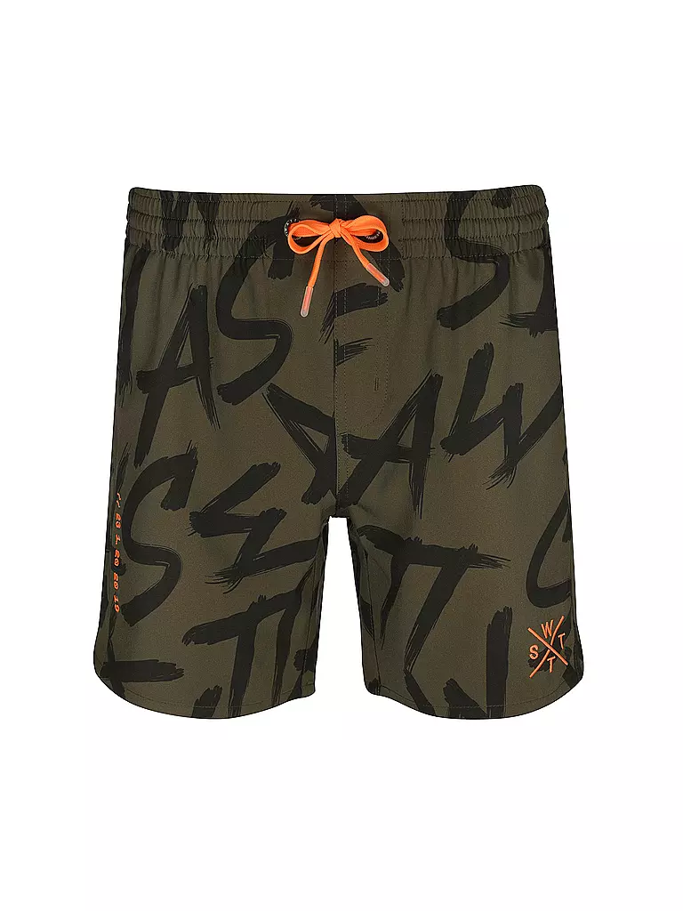 WATTS | Herren Badeshort | olive