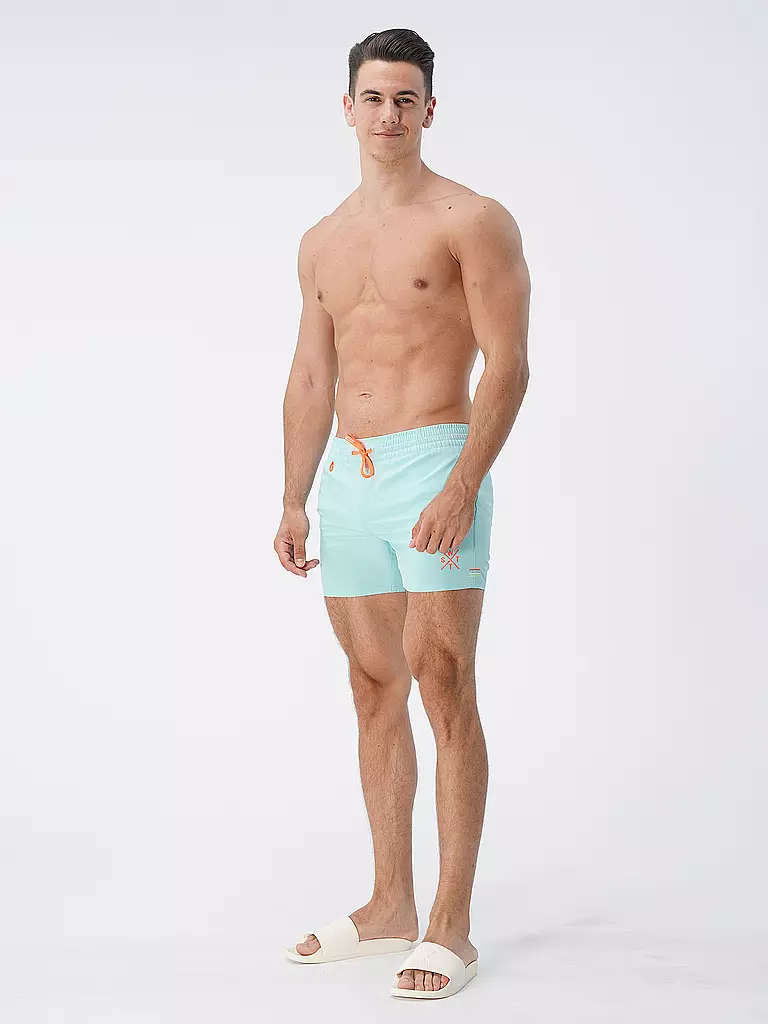 WATTS | Herren Badeshort | hellblau