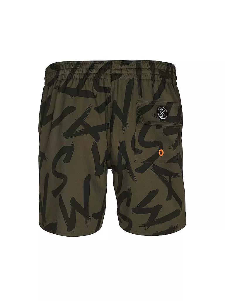 WATTS | Herren Badeshort | olive