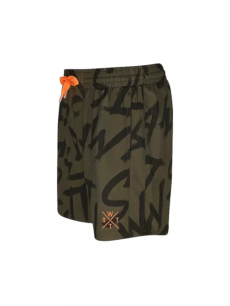 WATTS | Herren Badeshort | olive