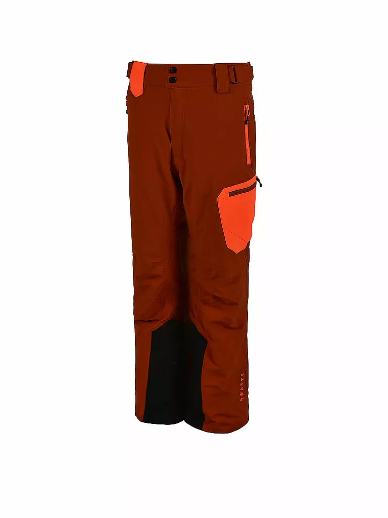 WATTS | Herren Skihose Tech Pant | braun