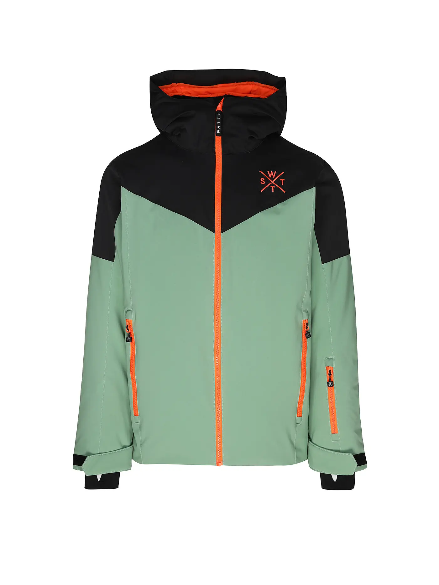 WATTS | Herren Skijacke Storm | hellgrün