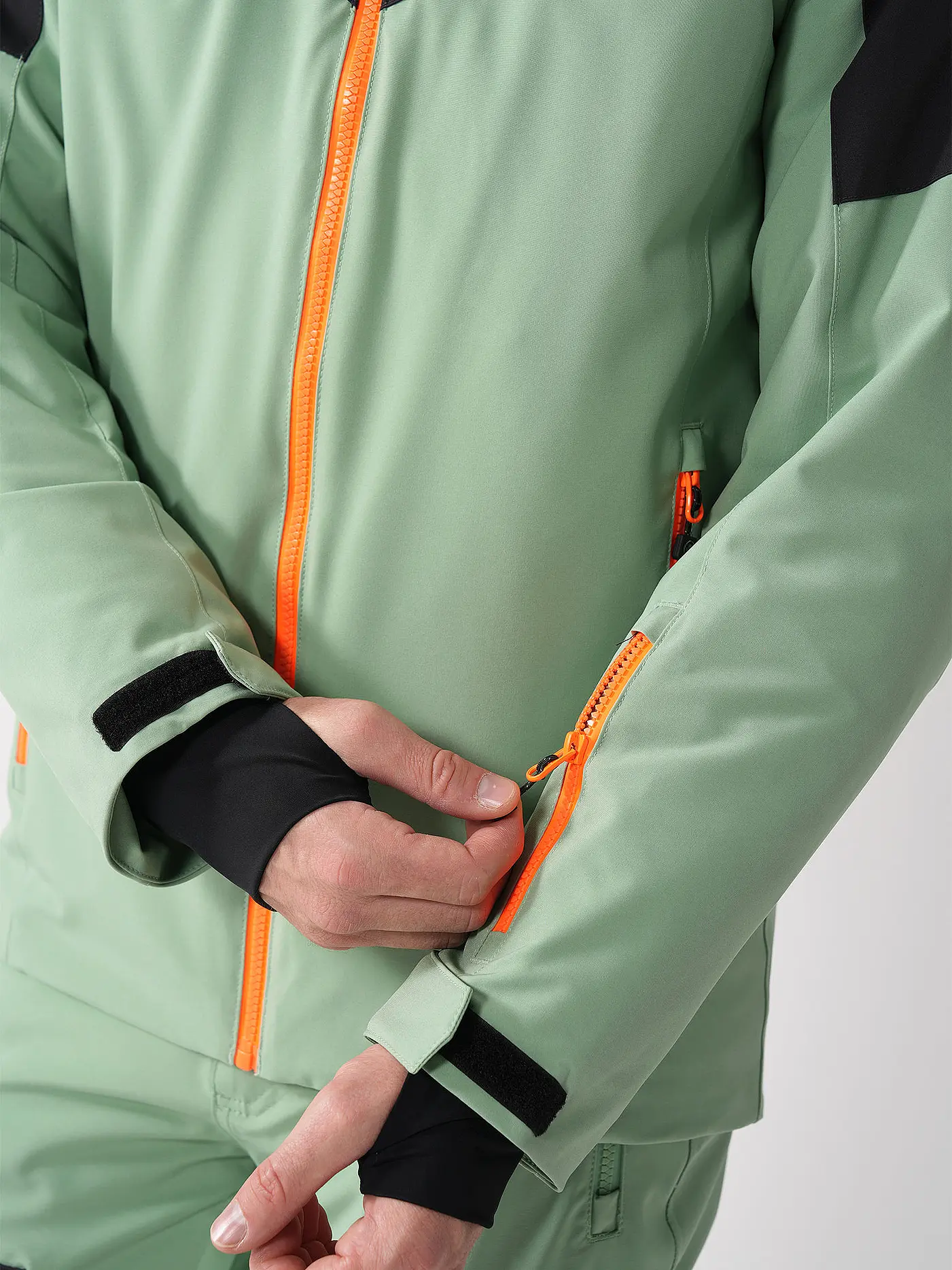 WATTS | Herren Skijacke Storm | hellgrün
