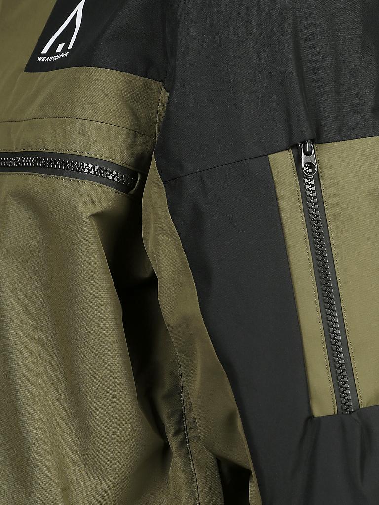 WEARCOLOUR | Herren Snowboardjacke Frame | grün
