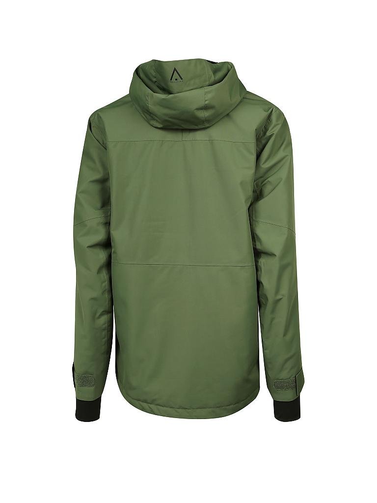 WEARCOLOUR | Herren Snowboardjacke Grid | grün