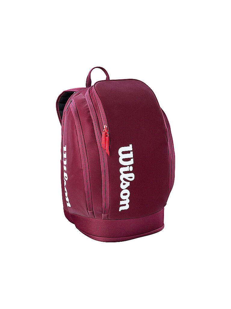 WILSON Tennis Rucksack Defyer V1 dunkelrot