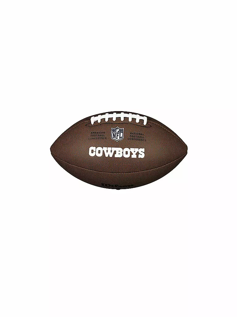 WILSON | American Football NFL Lizenzball Dallas Cowboys | braun