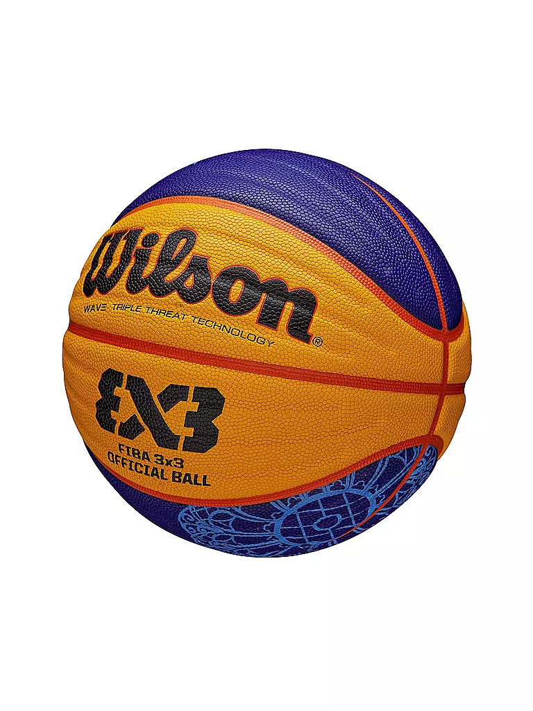 WILSON | Basketball FIBA 3x3 Paris Retail 2024 Gameball | blau