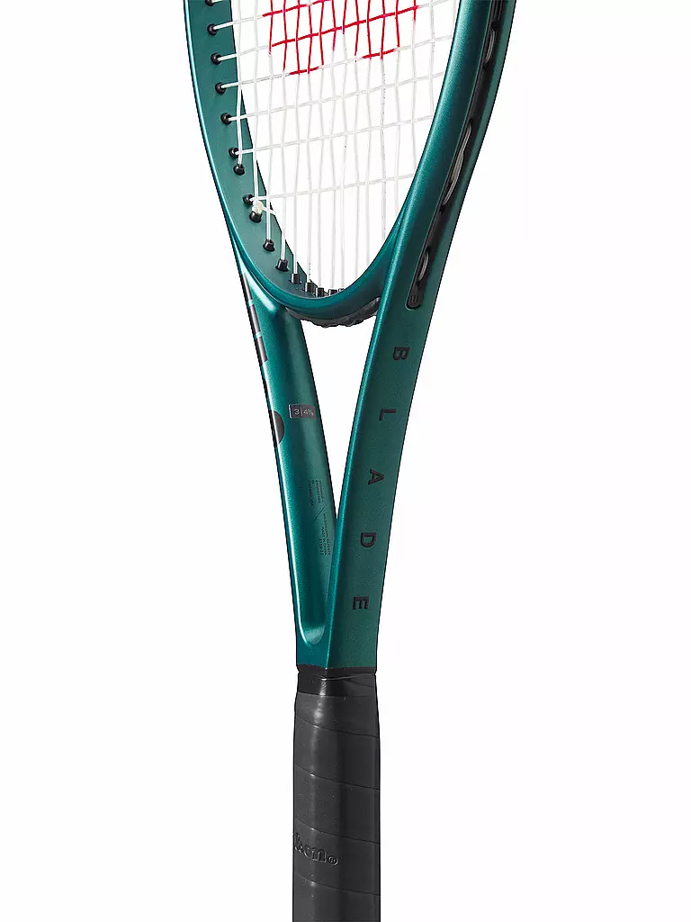 WILSON | Tennisschläger Blade 100 V9 unbesaitet | petrol