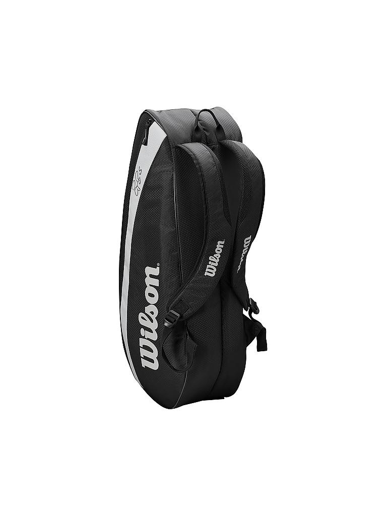 WILSON | Tennistasche Fed Team 6er Pack | schwarz